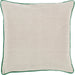 Linen Piped Pillow - 16393 by Surya. Made from 100% linen in a traditional style.