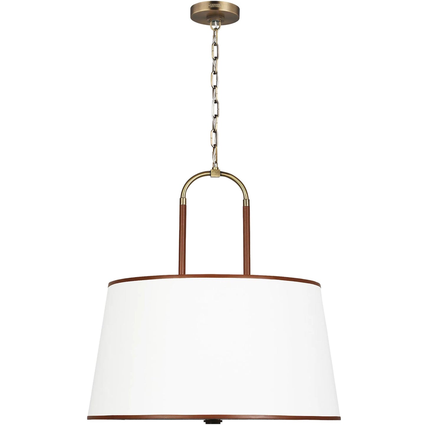 001 SI-2235236 | Primary Silo | Katie Large Pendant by Visual Comfort & Co. in time worn brass. Made from steel in a unique style.
