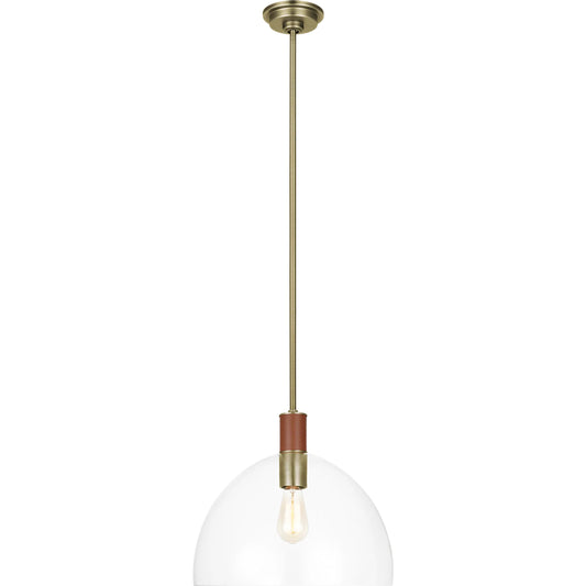 Hadley Large Pendant by Visual Comfort & Co.. Made from steel in a unique style.