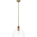 Hadley Large Pendant by Visual Comfort & Co.. Made from steel in a unique style.