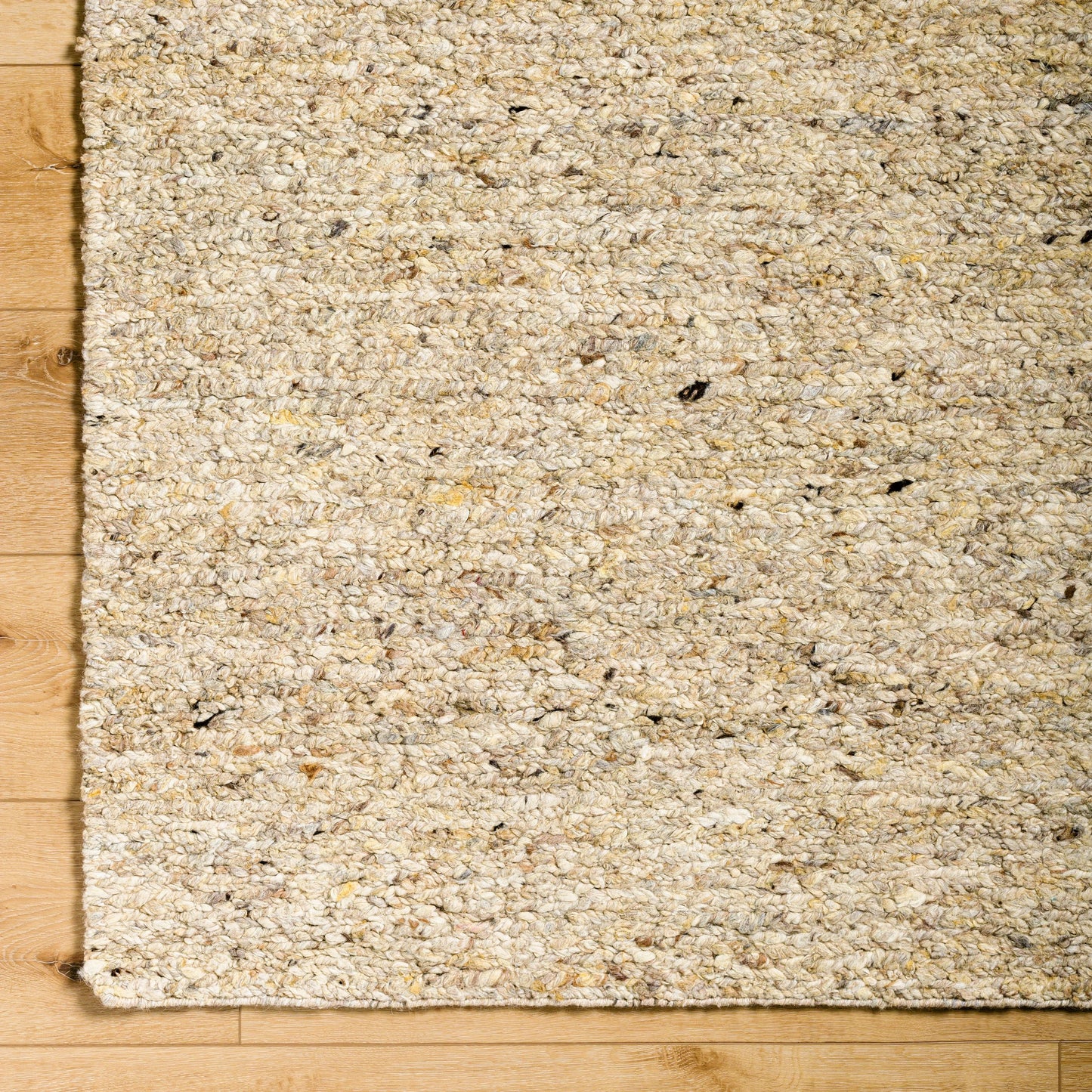 006 SI-2163018 | Closeup | La Palma Rug - 14475 by Surya in light brown, light beige, tan, dark brown, mustard. Made from wool in a unique style.