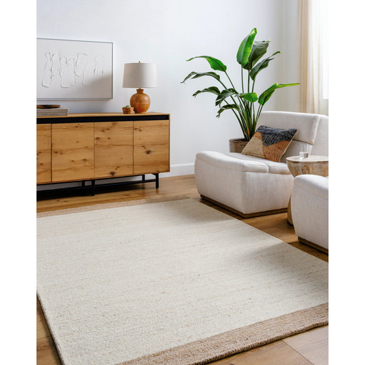La Puna Rug - 532807 by Livabliss in pearl, ash, prairie dust. Made from wool in a unique style.
