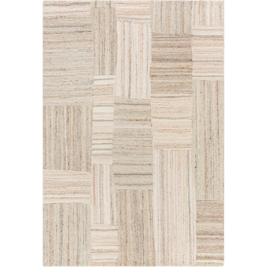 La Puna Rug - 532856 by Livabliss in ash, light silver, pearl, khaki. Made from wool in a unique style.