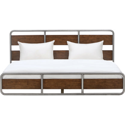 Zest Solid Wood & Metal Platform Bed by Zest. Made from mdf, partical board in a modern style.
