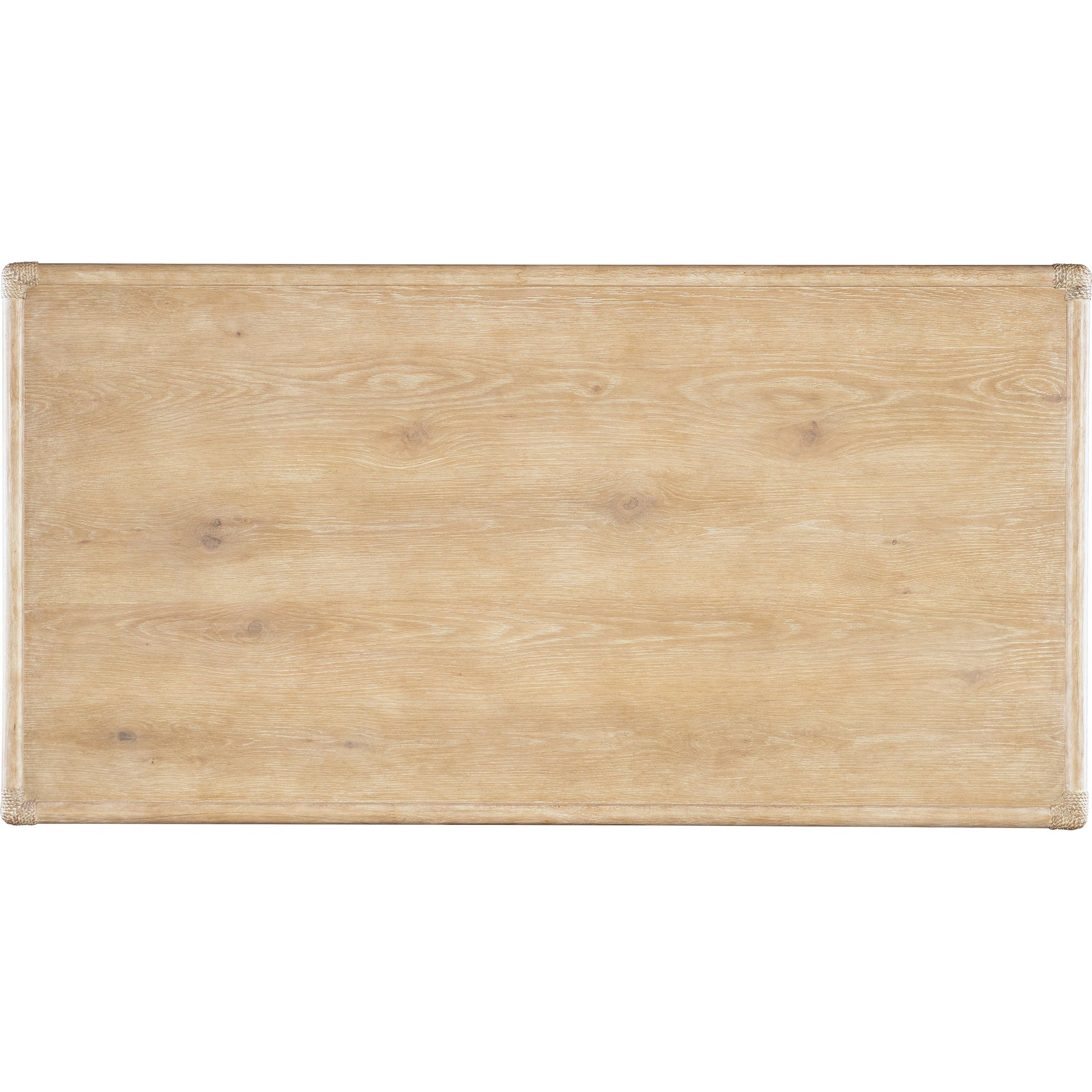 Retreat Pole Rattan Writing Desk by Hooker Furniture. Made from oak, maple veneers, rope in a cottage & farmhouse style.