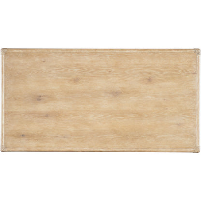 Retreat Pole Rattan Writing Desk by Hooker Furniture. Made from oak, maple veneers, rope in a cottage & farmhouse style.