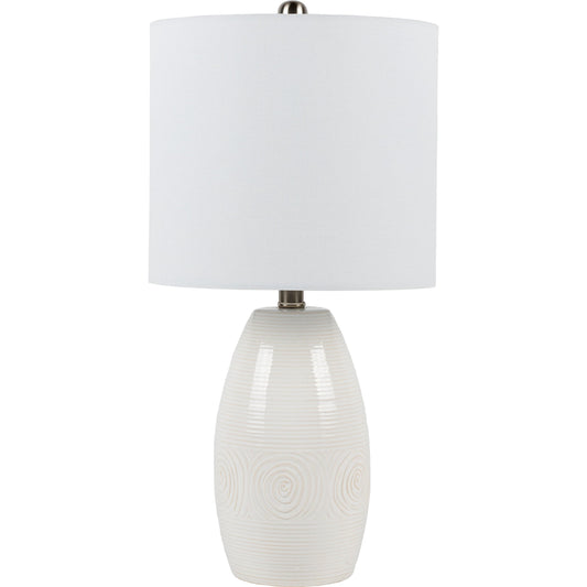 Liara - 29893 by Livabliss in white and glazedmetallic. Made from linen, polyester, ceramic, metal in a transitional style.