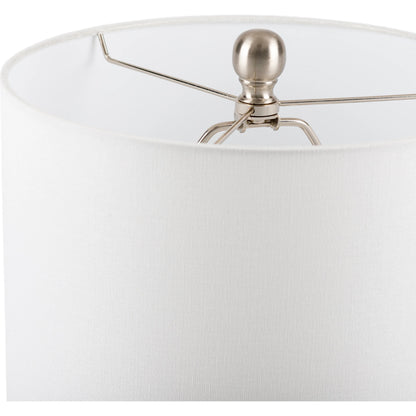 Liara - 29893 by Livabliss in white and glazedmetallic. Made from linen, polyester, ceramic, metal in a transitional style.