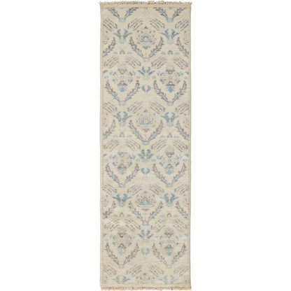 Beall Traditional Oriental Rug - 6711F by Feizy in ivory, gray, blue. Made from wool in a unique style.