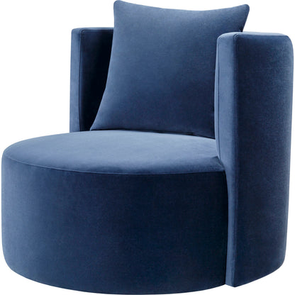 Lorient Swivel Chair by Surya in burgundy. Made from polyester, pine in a eclectic & global style.