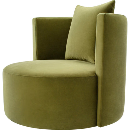 Lorient Swivel Chair by Surya in burgundy. Made from polyester, pine in a eclectic & global style.