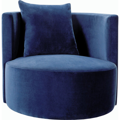 Lorient Swivel Chair by Surya in burgundy. Made from polyester, pine in a eclectic & global style.