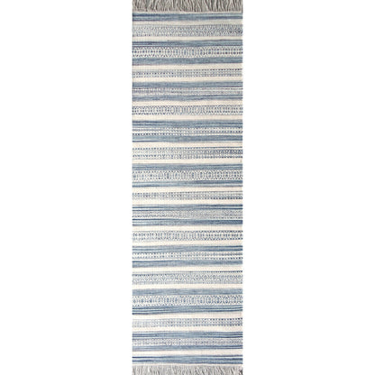 Lawry Rug - 13104 by Surya in navy, ice blue, cream. Made from wool, cotton in a unique style.