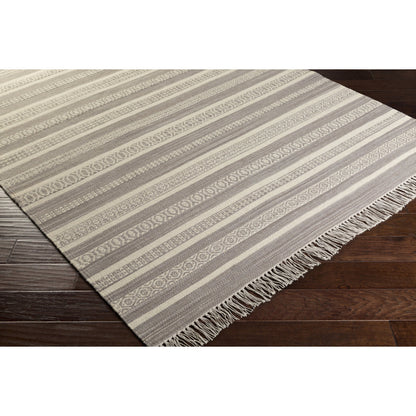 Lawry Rug - 13104 by Surya in navy, ice blue, cream. Made from wool, cotton in a unique style.