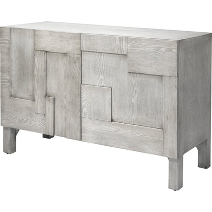 Context Credenza by Lifestyle by JY in washed grey. Made from mdf in a modern style.