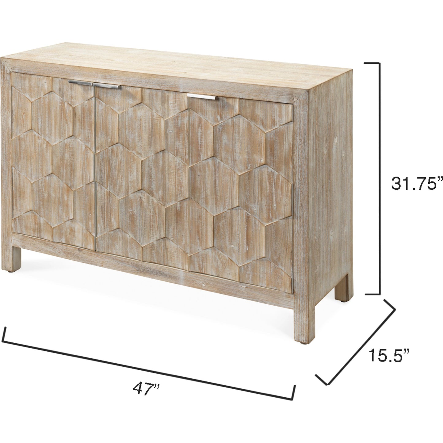 002 SR-912961 | Additional Silo | Juniper Three Door Cabinet by The Livingston Collection in gray washed wood. Made from wood in a coastal style.