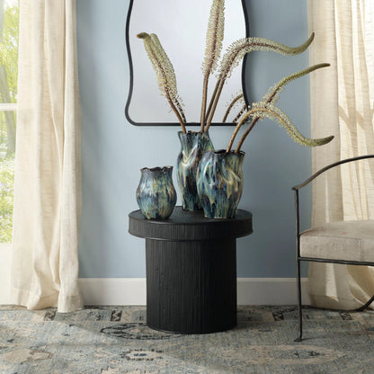 Taylor Side Table by Lifestyle by JY. Made from bamboo. plywood in a modern style.