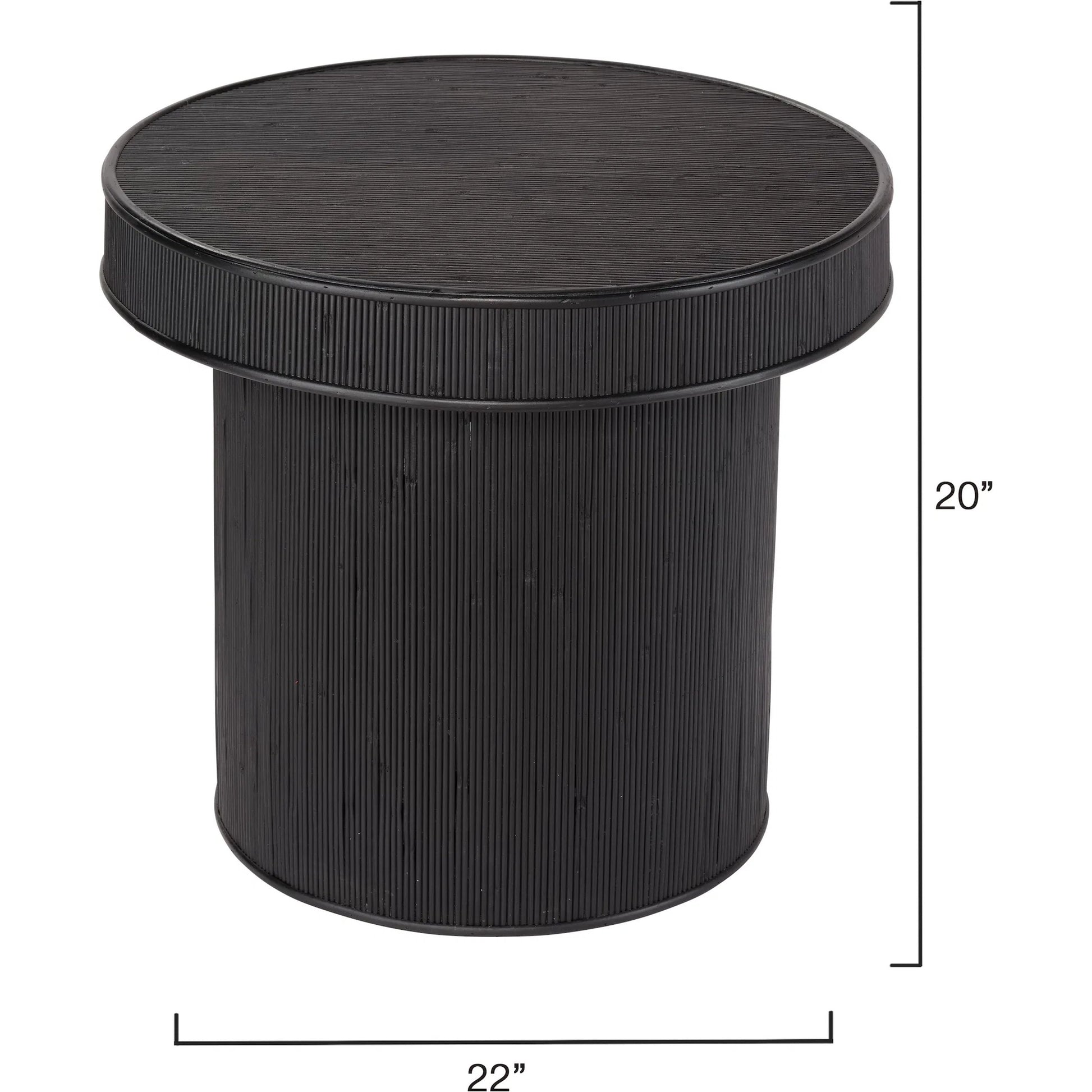 Taylor Side Table by Lifestyle by JY. Made from bamboo. plywood in a modern style.
