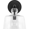 Black, Clear Glass