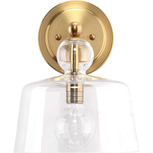 Hudson Wall Sconce by The Livingston Collection. Made from metal in a modern style.