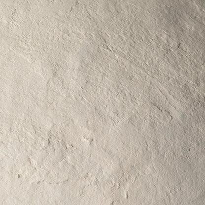 Parchment Pendant by The Livingston Collection in off white. Made from paper mache in a modern style.