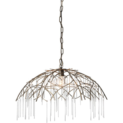 Vine Pendant by Lifestyle by JY in antique brass. Made from metal in a modern style.