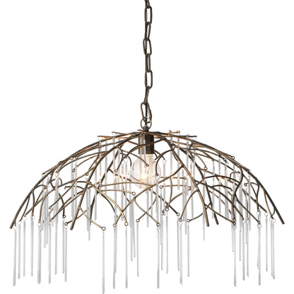 Vine Pendant by Lifestyle by JY in antique brass. Made from metal in a modern style.