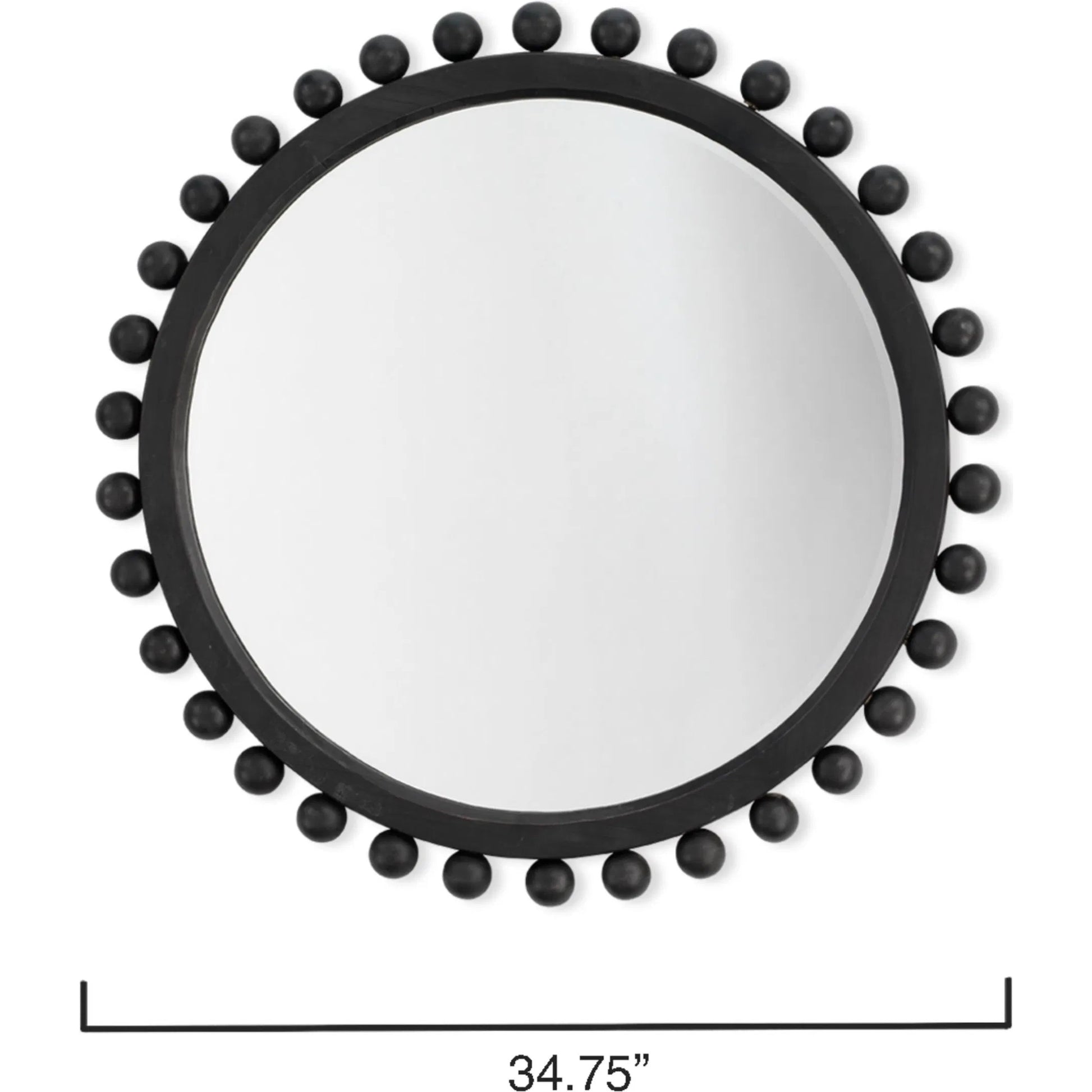 Brighton Mirror by Jamie Young. Made from wood in a coastal style.