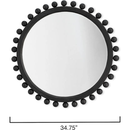 Brighton Mirror by Jamie Young. Made from wood in a coastal style.