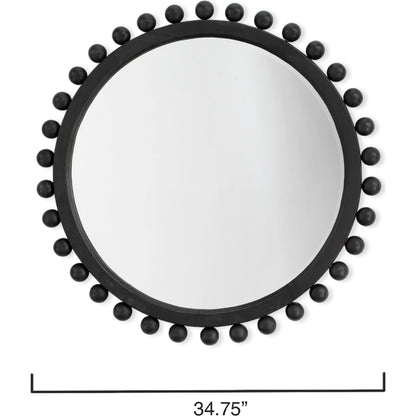 Brighton Mirror by The Livingston Collection. Made from wood in a coastal style.