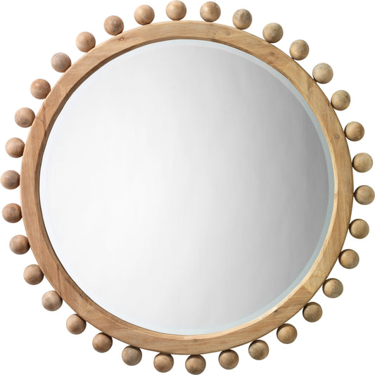 Brighton Mirror by The Livingston Collection. Made from wood in a coastal style.