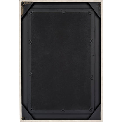 Structure Rectangle Mirror by Lifestyle by JY. Made from faux shagreen and glass in a modern style.