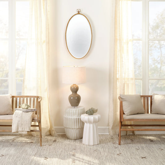 Wade Mirror by The Livingston Collection. Made from unique in a transitional style.