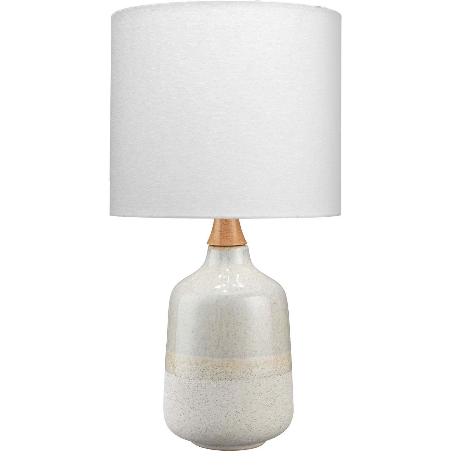 001 SR-867085 | Additional Silo | Alice Table Lamp by The Livingston Collection in cream, light blue. Made from ceramic, rubber wood in a transitional style.