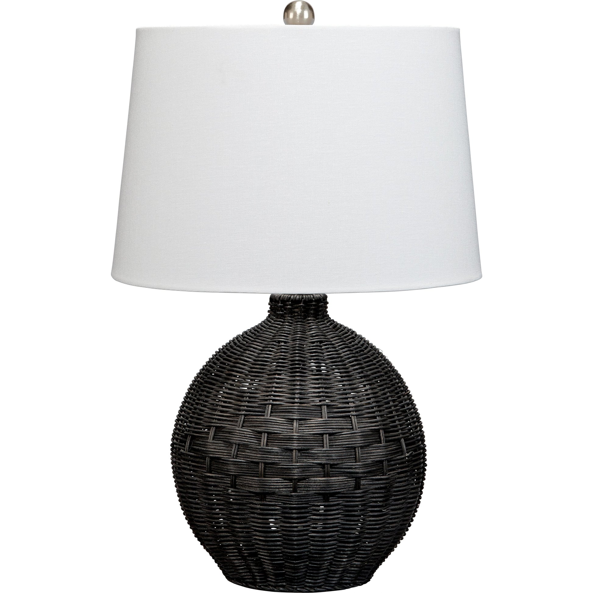 Cape Table Lamp by Lifestyle by JY. Made from rattan in a cottage & farmhouse style.