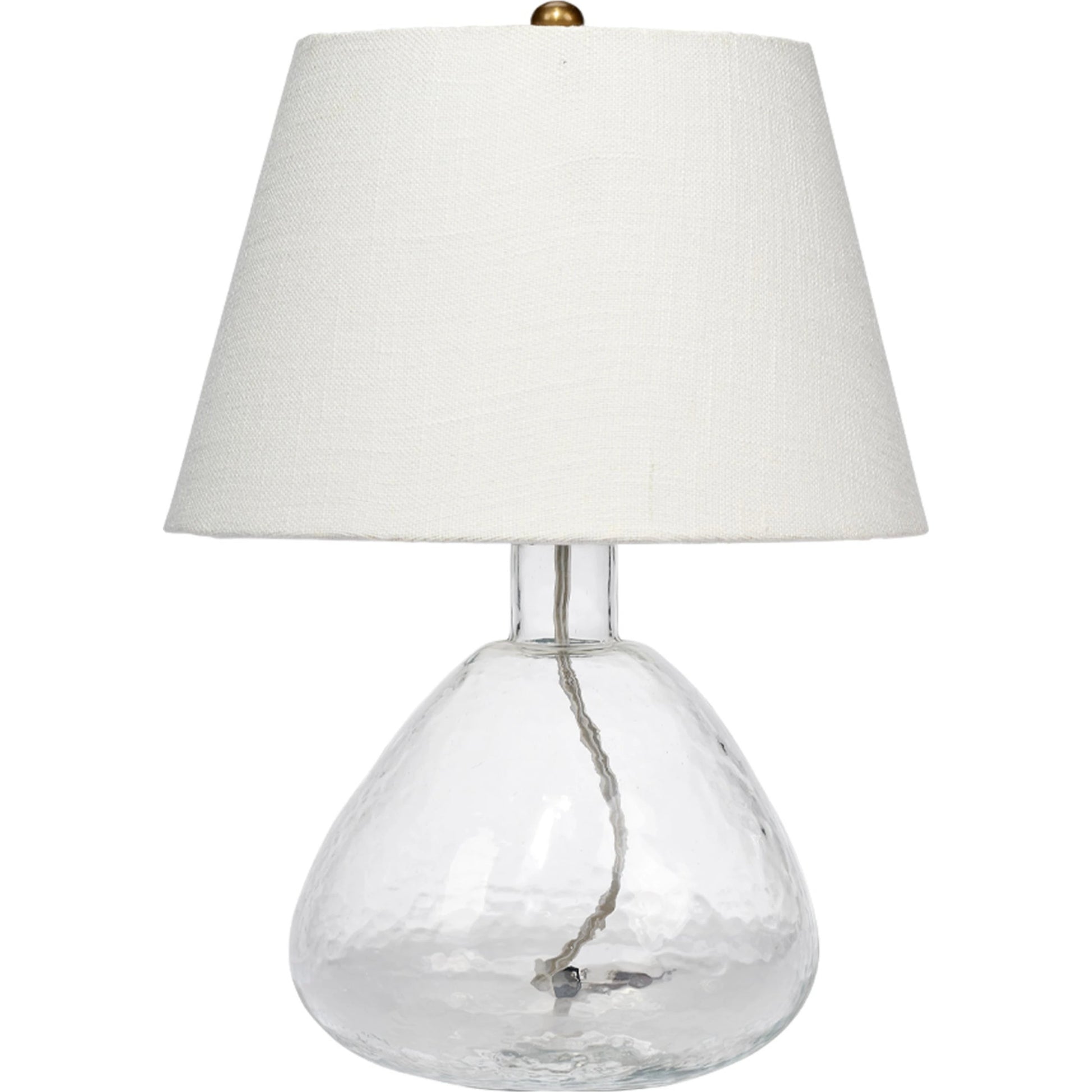 Demi Table Lamp by The Livingston Collection. Made from glass in a modern style.