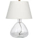 Demi Table Lamp by The Livingston Collection. Made from glass in a modern style.