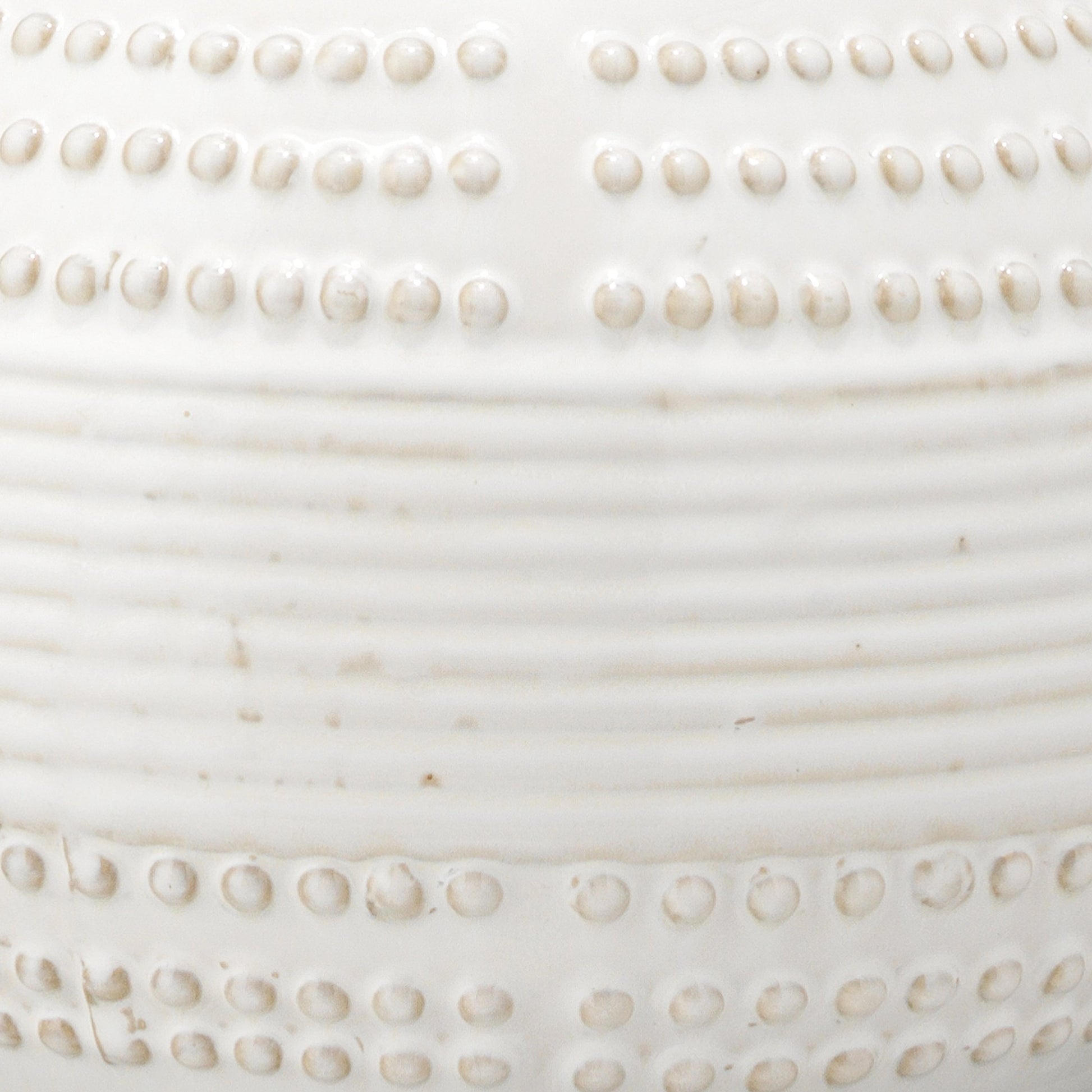 Droplet White Table Lamp by Jamie Young in white. Made from ceramic in a coastal style.
