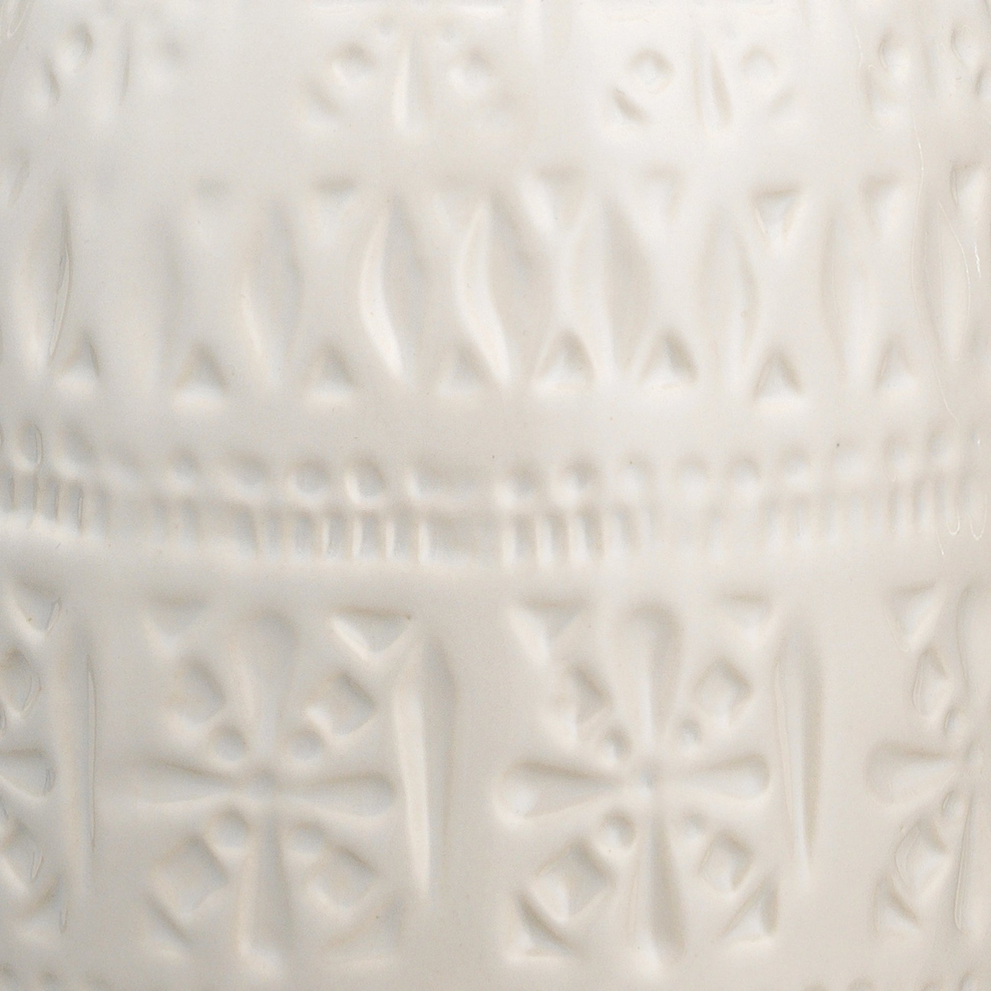 Frieze Table Lamp by Lifestyle by JY in white. Made from ceramic in a cottage & farmhouse style.