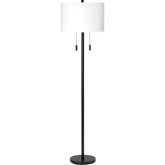 Lincoln Floor Lamp by The Livingston Collection. Made from metal in a modern style.