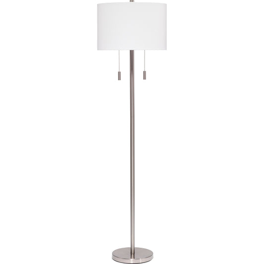 Lincoln Floor Lamp by The Livingston Collection. Made from metal in a modern style.