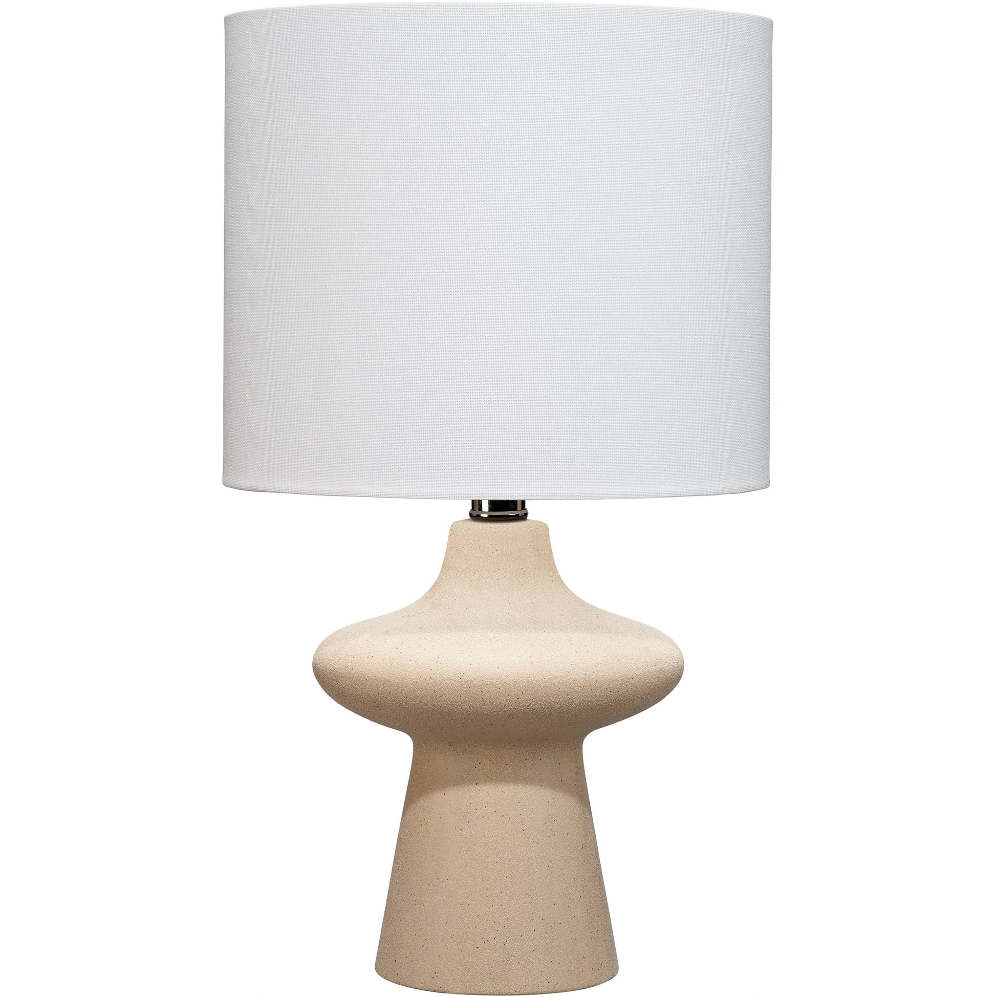 Oliver Table Lamp by Lifestyle by JY in beige. Made from ceramic in a modern style.