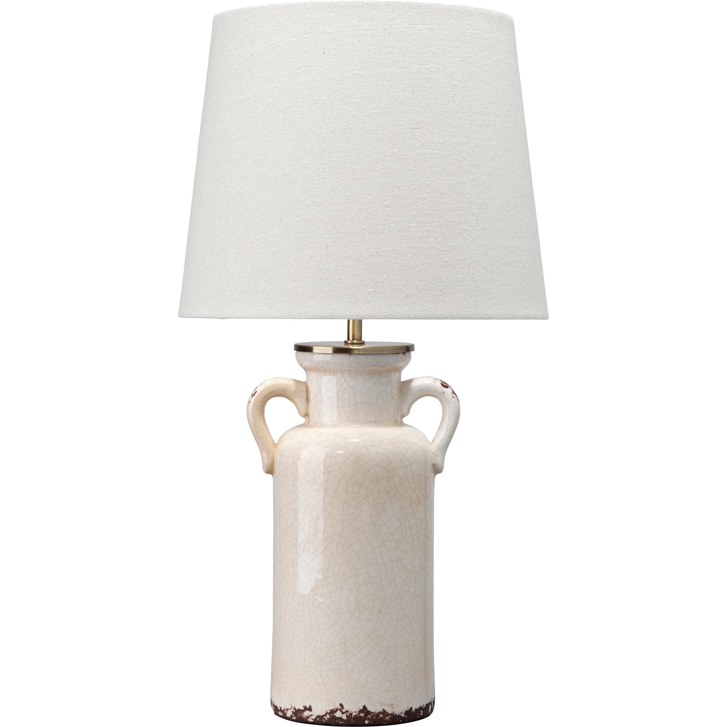 001 SR-912971 | Primary Silo | Piper Table Lamp by Lifestyle by JY in cream. Made from ceramic in a cottage & farmhouse style.