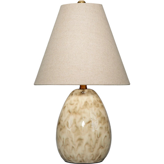 Raindrop Table Lamp by The Livingston Collection. Made from ceramic in a unique style.