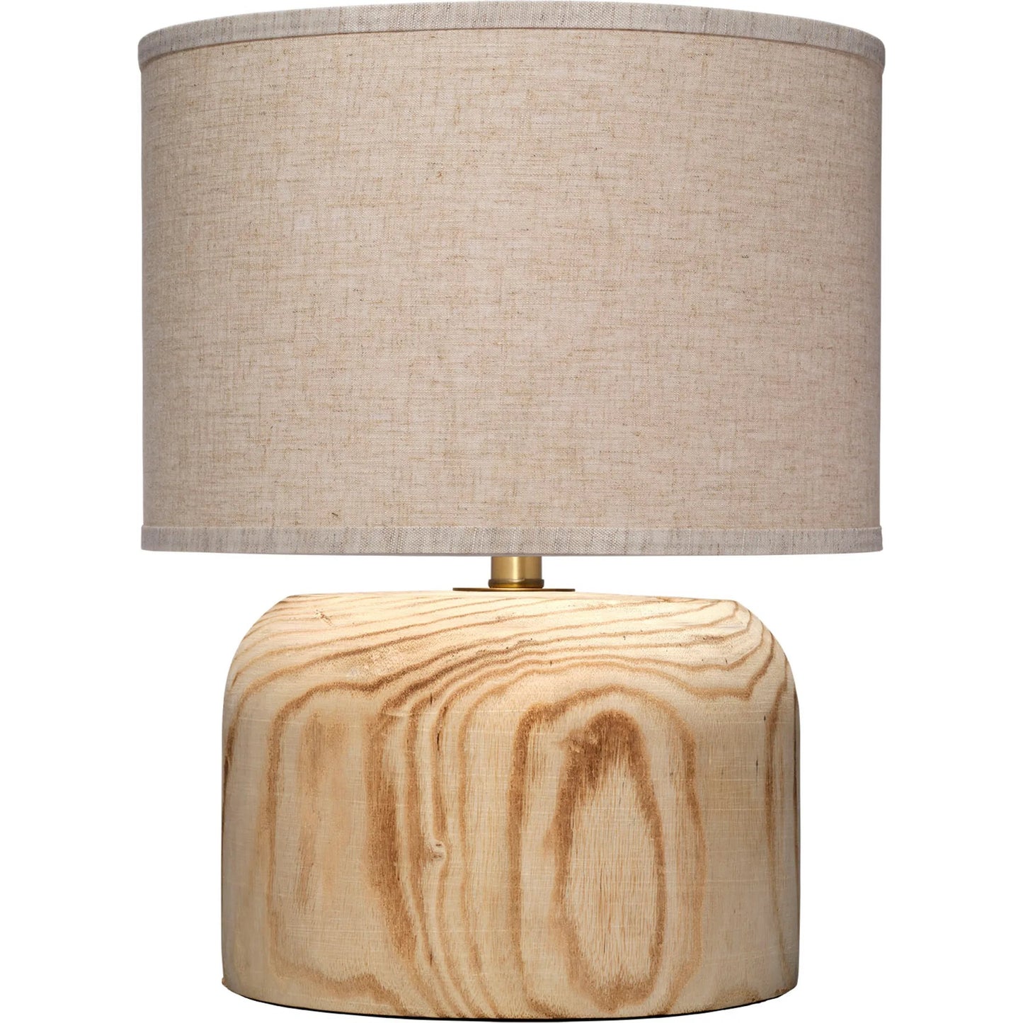 001 SI-2320418 | Primary Silo | Timber Table Lamp by Jamie Young in natural and natural paulownia wood. Made from paulownia wood in a transitional style.