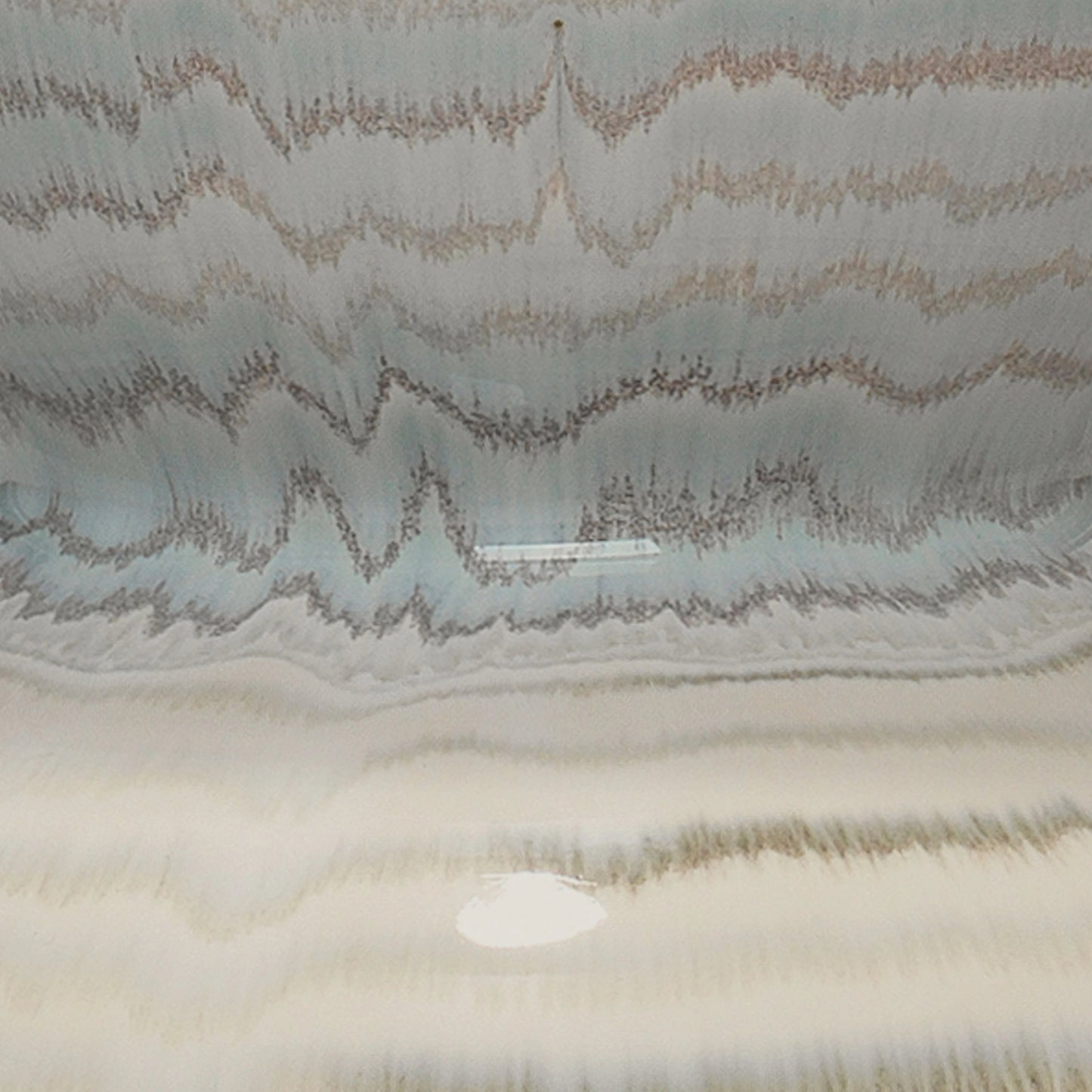 003 SR-819631 | Closeup | Catalina Wave Table Lamp by Jamie Young in white, blue patterned ceramic. Made from ceramic, linen in a modern style.
