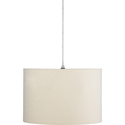 Lonsdale Ceiling Light - 25094 by Surya in translucent, cream, white, ivory and powder coatedtranslucent. Made from cotton, fabric, metal in a traditional style.
