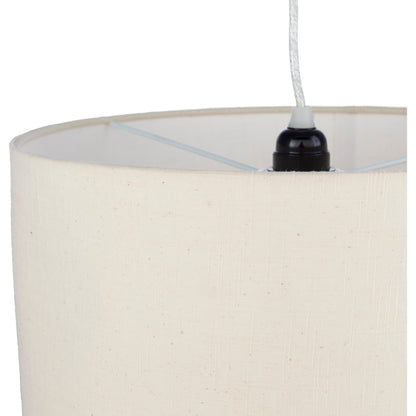 Lonsdale Ceiling Light - 25094 by Surya in translucent, cream, white, ivory and powder coatedtranslucent. Made from cotton, fabric, metal in a traditional style.