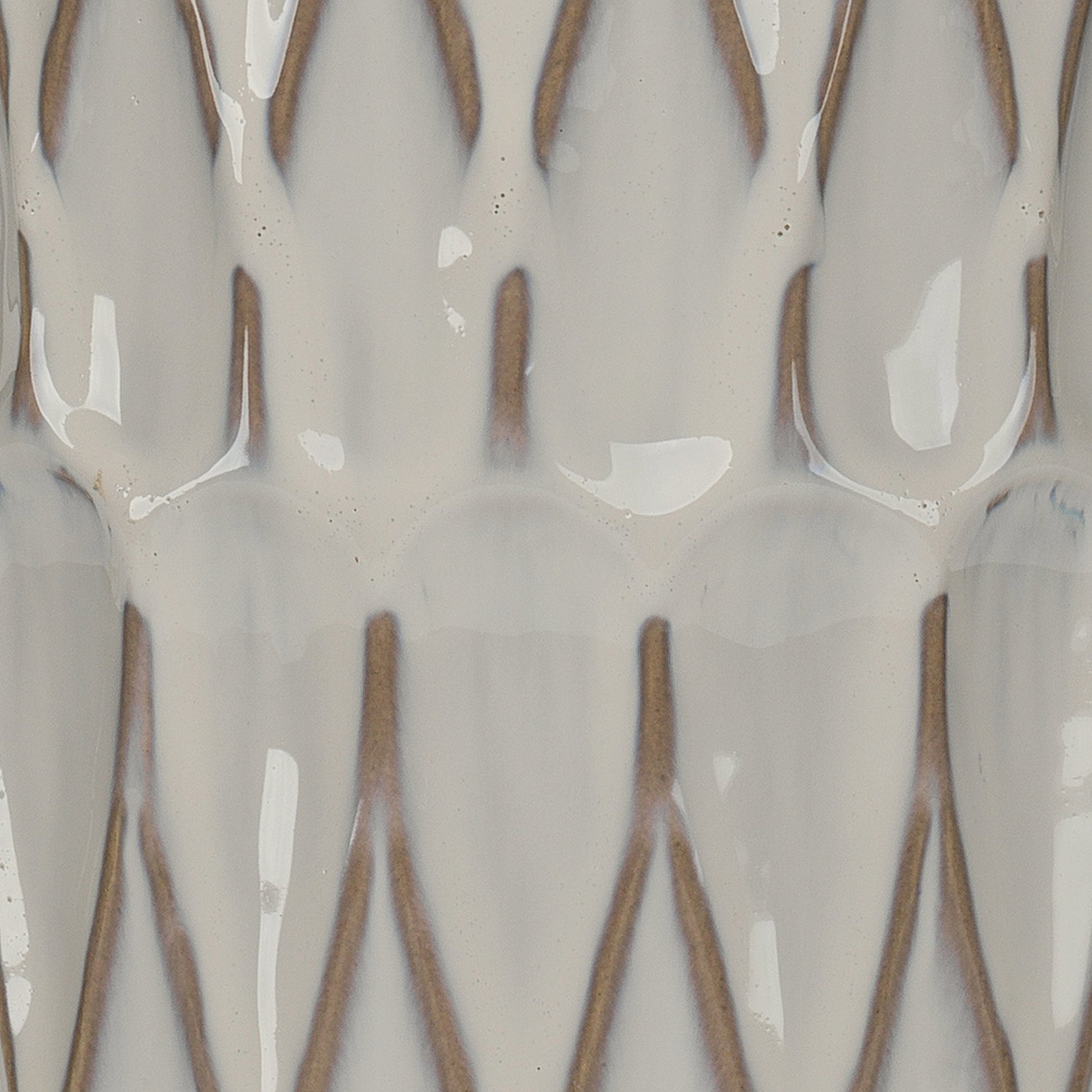 Dalia Table Lamp by The Livingston Collection in white patterned ceramic. Made from ceramic, linen in a coastal style.