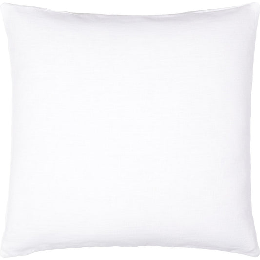Linen Solid Pillow - 19229 by Livabliss in null. Made from front: 100% linen, back: 100% linen in a modern style.